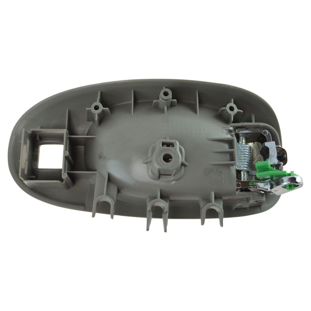 Karoldeare Front Interior Door Handle Driver Side Light Gray & Chrome for Chrysler for Sebring 2001-2006,for Dodge for Stratus 2001-2006 (Chrome & Light Gray)