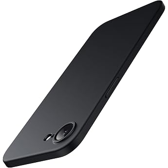 JETech Slim Case for iPhone 17e/16e Black