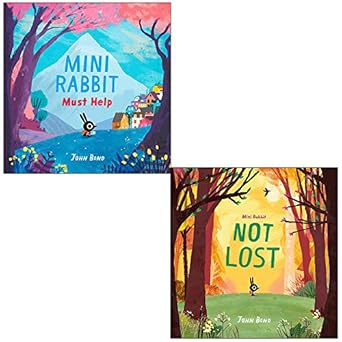 John Bond Mini Rabbit Collection 2 Books Set (Must Help, Not Lost ...