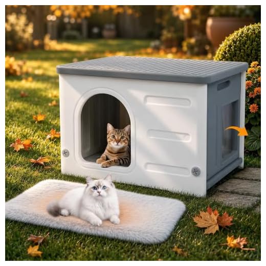Heavy-Duty Outdoor Cat House