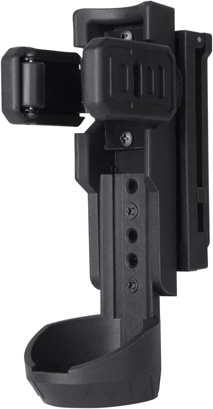 Quick Release OC/Mace Spray Holder w/Duty Belt/MOLLE Vest Rotatable Clip MK4 Canister Holster Tactical Pepper Spray Carry Case fit 1.5″ Diameter OC Can for Police Leo Security Military Quick Release OC/Mace Spray Holder w/Duty Belt/MOLLE Vest Rotatable Clip MK4 Canister Holster Tactical Pepper Spray Carry Case fit 1.5″ Diameter OC Can for Police Leo Security Military