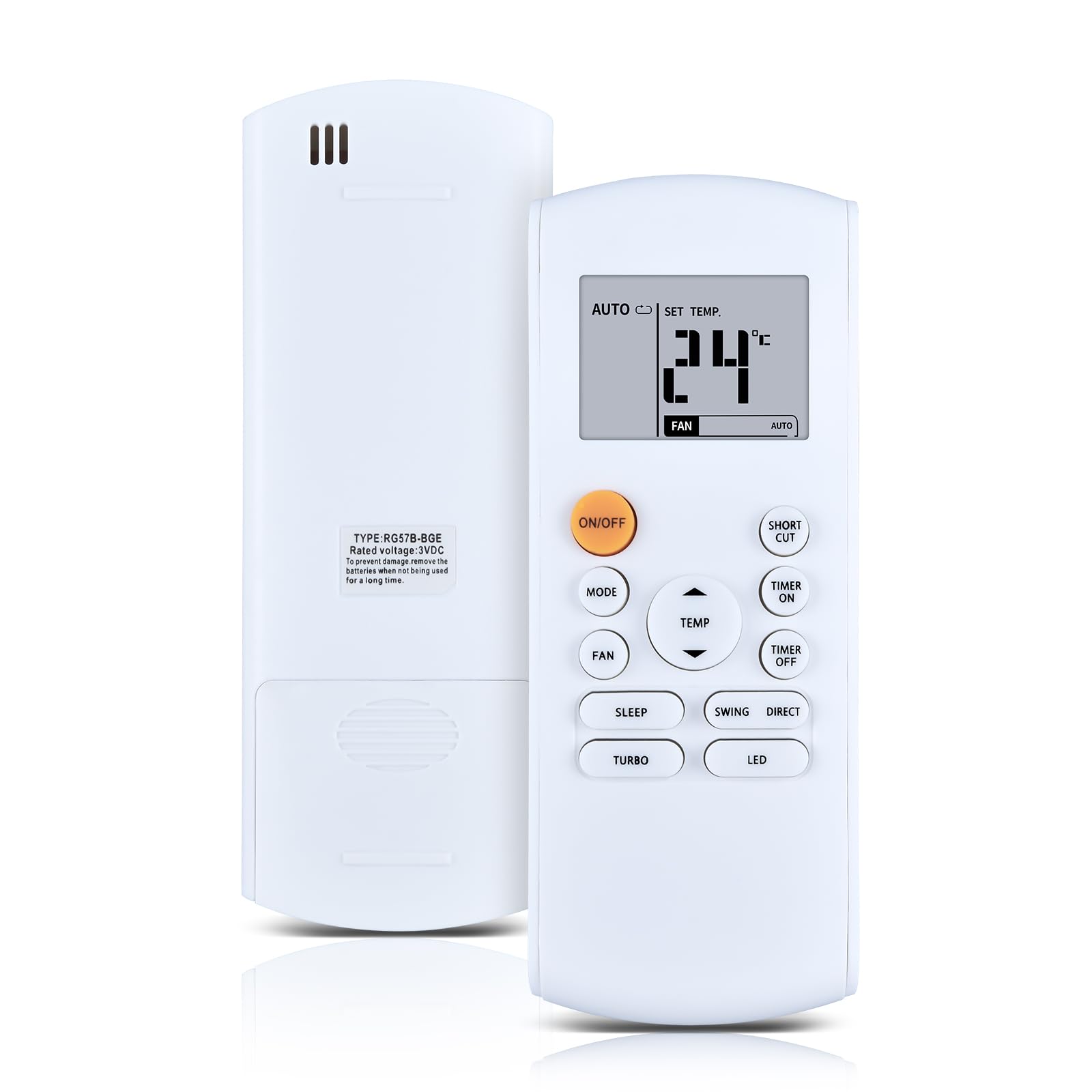 New Universal Replace Remote Control Fit for RG57B/BGE RG57B1/BGE RG57A7/BGEF RG57A3 B BGEF RG57D/BGE RG57A6 BGEFU1 Midea Samsung Blue Star AC Air