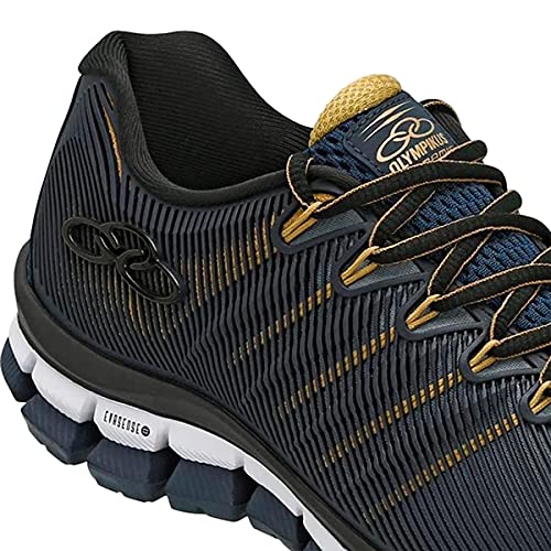Tênis Dynamic, Olympikus, Masculino, Azul/Dourado, 43