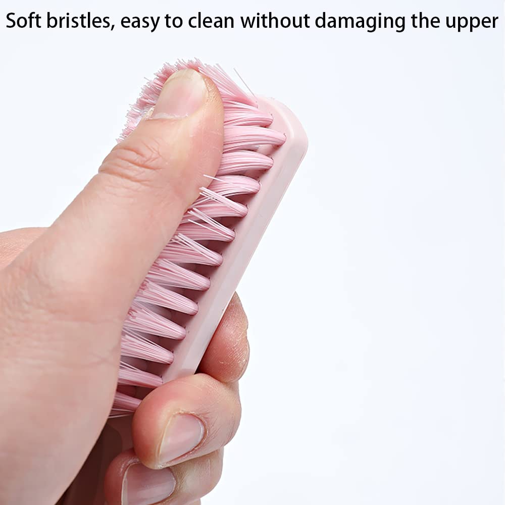 Spazzola Per Bucato 3 Pezzi Colorati - Per Vestiti, Scarpe, Moquette E Superfici Domestiche - Foto 11