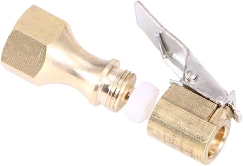 Miniatura 6 de Sewroro Boquilla de gas del compresor de aire del trozo de aire del neumático 2pcs