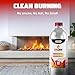 Bioethanol Fireplace Fuel 3 x 1 Liter - Clean Burning, Odorless, and Smokeless Bioethanol Fuel for Tabletop Fireplaces, Bio Ethanol Fuel for Table Top Fire Pit, Renewable Ethanol Fire Pit Fuel Burners