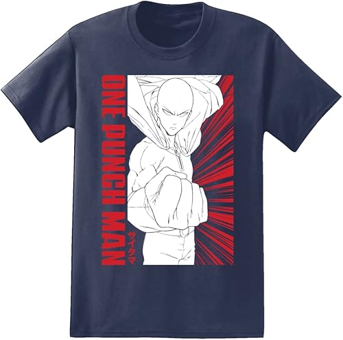 One Punch Man Saitama Poster - Camiseta de manga corta para hombre y mujer