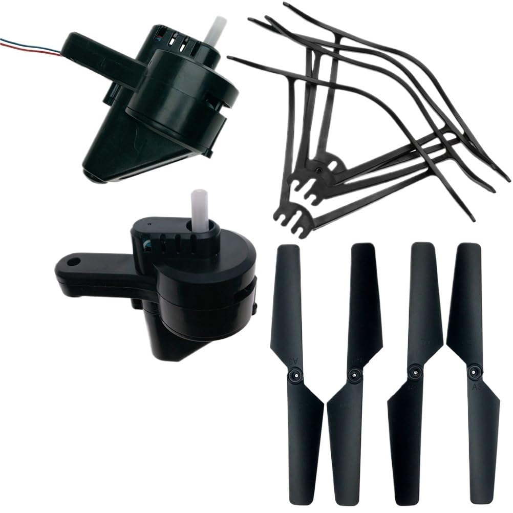 Kit ricambi quadricottero pieghevole P11s KY603pro KY605s | Scocche, bracci e eliche di ricambio semplificano riparazioni.(2Arms BladesGuard)