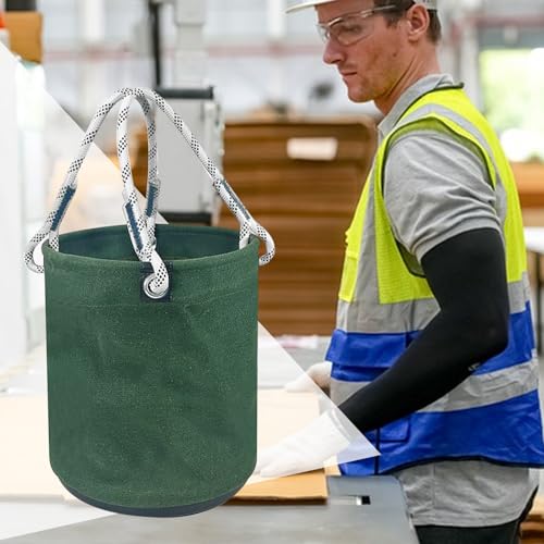 Seau à outils d'électricien robuste avec pochette de rangement - 5