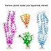 CousDUoBe 9 Pack Large Aquarium Plants Artificial Aquatic Plants, simulate Plants and Aquarium Landscape vividly (12inch)