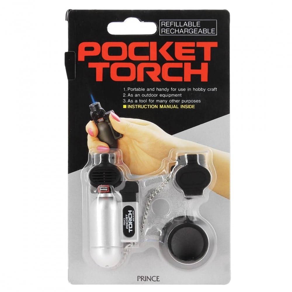 Prince Briquet Argent Pocket Torch