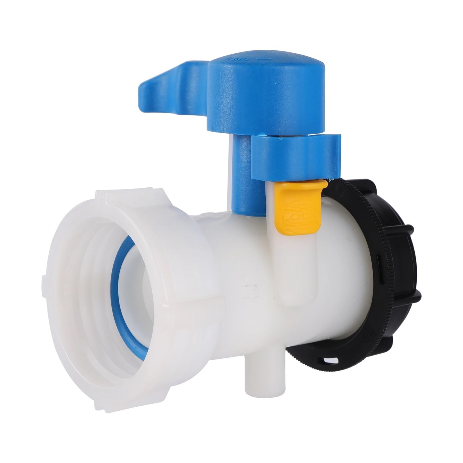 60/75/100 mm tonowy zawór kubełkowy kran przełącznik ogrodowy Ibc wewnętrzny i zewnętrzny gruby gwint adapter zbiornika na wodę (75 mm do 60 mm)