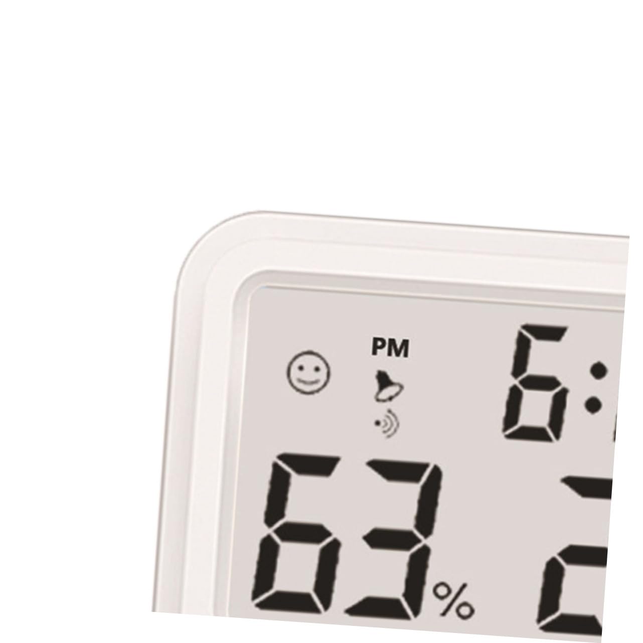 BESPORTBLE Mini Moniteur De Température Intérieure Pour Bébé 2 Pièces Hygromètre Numérique Pour La Maison Et Le Bureau Avec Horloge