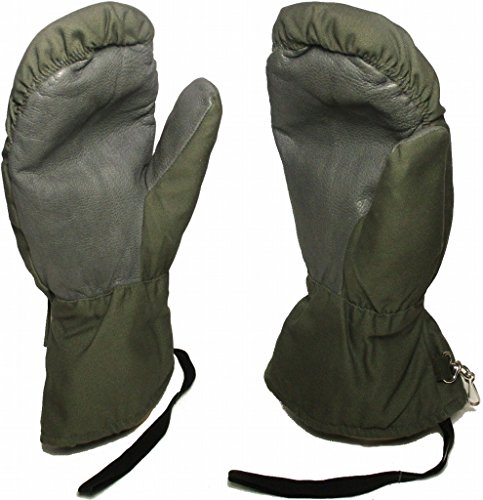 Unbekannt BW Bundeswehr wanten wanten olijf met teddyvoering Nieuw Gr. 8/9/10 - Image 3