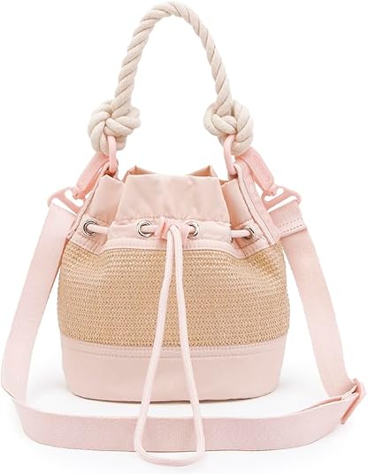 Amazon | [レスポートサック]【公式】ショルダーバッグ RAFFIA MINI