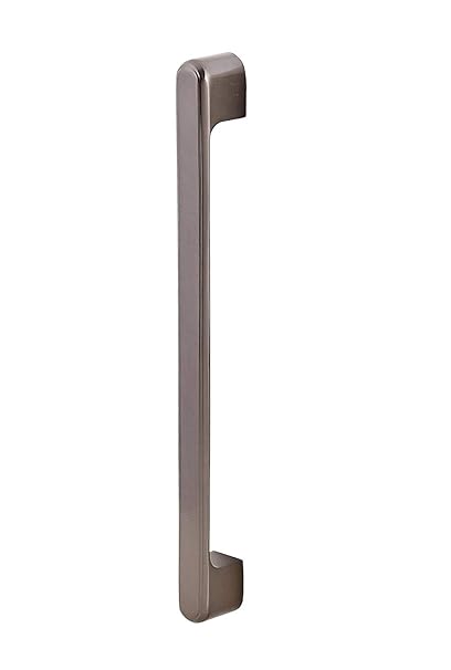 e-Hardware Tools : Cabinet Wardrobe Door Handle Drawer Push Pull Handles Helper with Adhesive Door Handle for Kitchen Cabinet Drawer Window Sliding Closet (288 MM, Satin Nickle)