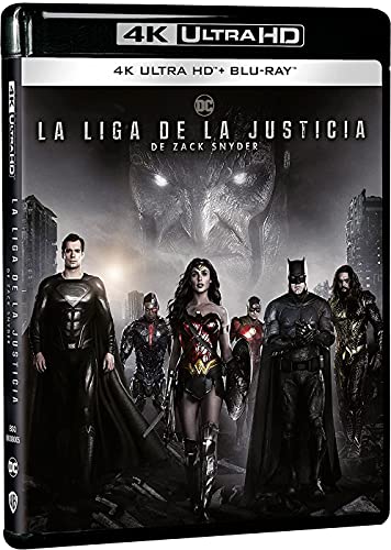 La Liga de la Justicia de Zack Snyder (2 discos Blu-ray + 2