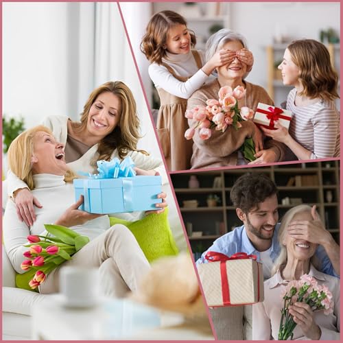 Miniatura 6 de Yikilylife Regalo Madre Navidad, Regalos Para Madres, Regalo Cumpleaños Madre Taza, Regalo Mamá Regalos Navidad Originales, 400ml Ceramica Taza, Con Tarjeta, Cuchara Caja De Regalo