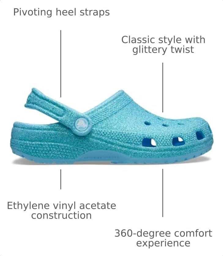Image of Crocs Classic Clogs - Glitter