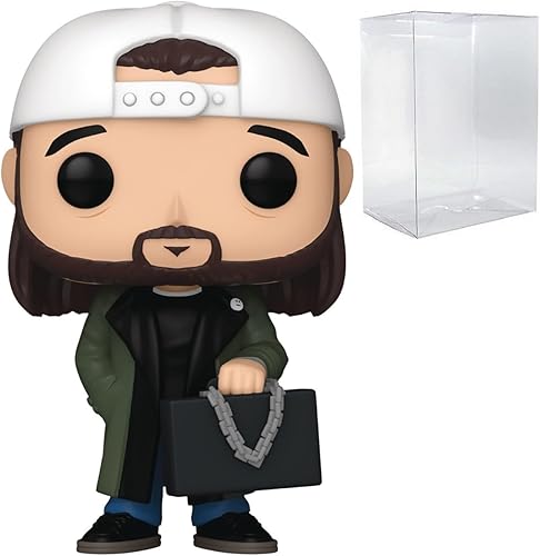 POP Películas Clerks 3 - Figura de vinilo Silent Bob Funko (con funda protectora de caja compatible), multicolor, 3.75 pulgadas