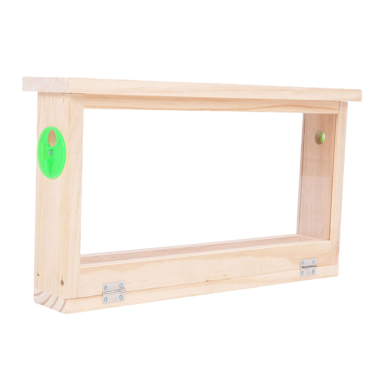 Generic Scatola di Osservazione per L'allevamento di Api con Pannelli Trasparenti Ventilati per L'educazione All'apicoltura, per Appassionati Principianti, Scatola per Alveare in Legno Acrilico