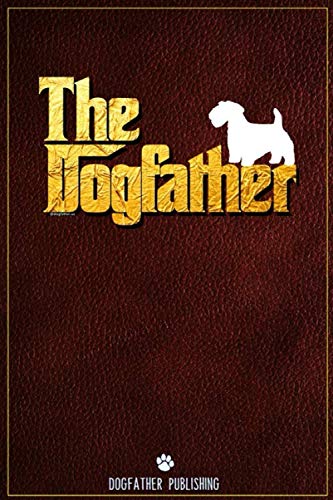 Dogfather: 100 Page Sealyham Terrier Notebook ~ Journal (6x9), Gold