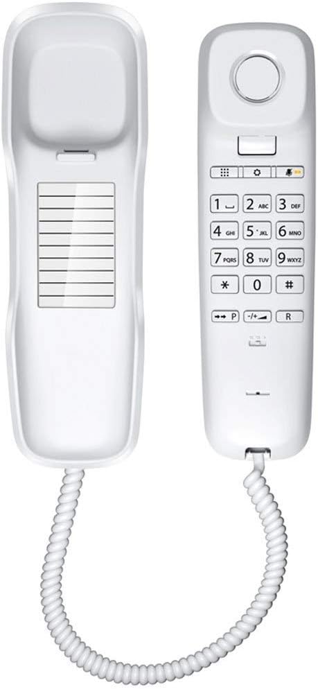 Phone - Phones for Seniors - Phone for Hearing impaired - Retro Novelty Telephone - an Improved Version of The Princess Phones in - Style Big Button (Color : A) (B)