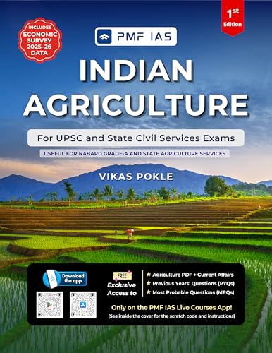 Image of PMF IAS Indian Agriculture for UPSC and State Civil Services Exams 2026-27
