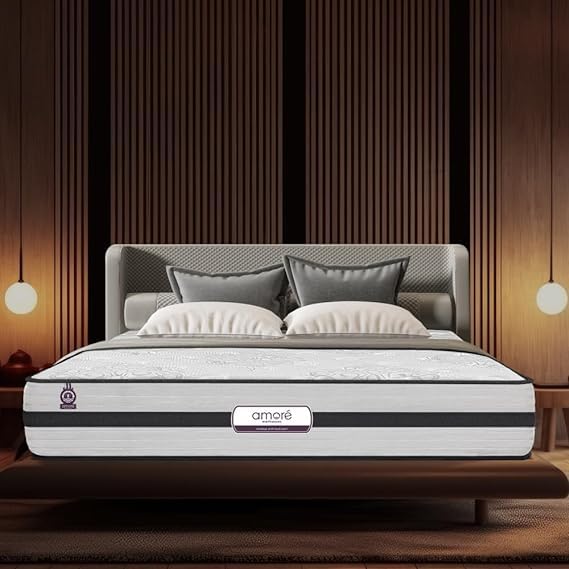 Amore Orthoplus 100% Natural Latex Pocket Spring Mattress // 8Inch Bed Mattress // Double Size Mattress (75 * 42 * 8 Inch,100% Natural Latex Pocket Spring Mattress) (B0D1P49J14) Amazon Price History, Amazon Price Tracker