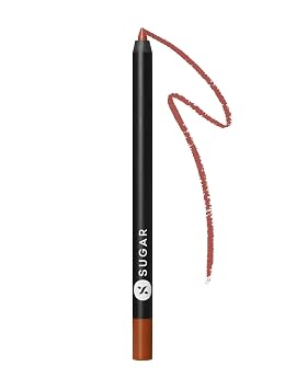 SUGAR Cosmetics Lipping On The Edge Lip Liner Pencil, Long Lasting Matte Finish - 02 Wooed By Nude