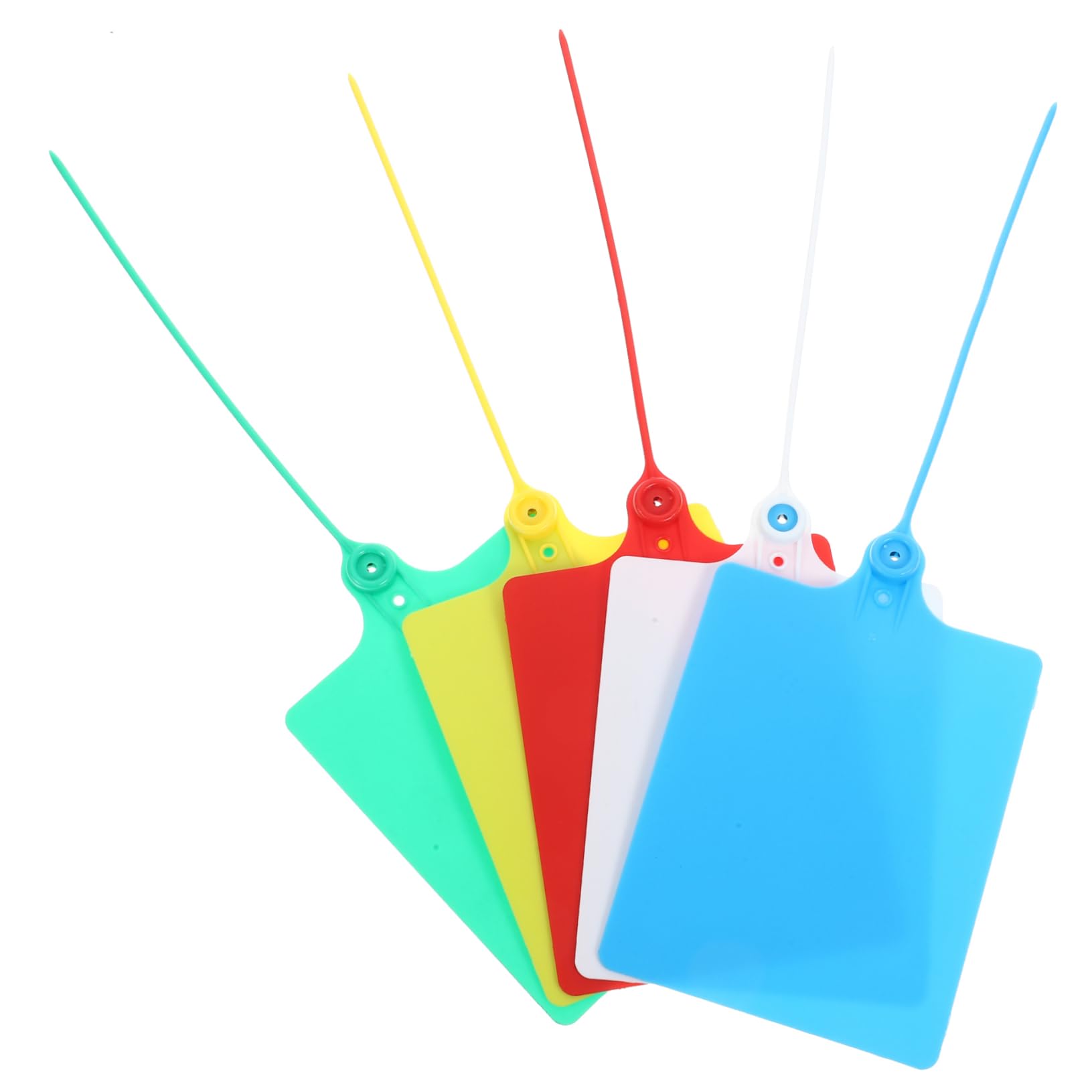 Tag di Spedizione in Pp 100pezzi per Classificazione Bag | Leggere, Facili da Usare, per Organizzare Items, Formato Pratico per Shipping e Gestione Etichette