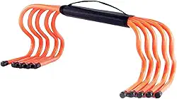 Conjunto de 5 Barreiras para Treinamento de Agilidade, Obstáculos, Barreiras de Velocidade Multiuso de 15 Cm, Equipamento de Treinamento para Condicio