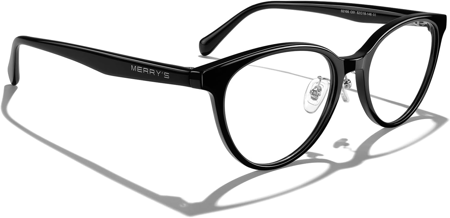 MERRY'S Reading Glasses for Women Cat Eye Round Frame Blue Light Blocking Women's Unbreakable Reading Glasses - Image 5