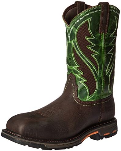 workhog wide square toe venttek work boot