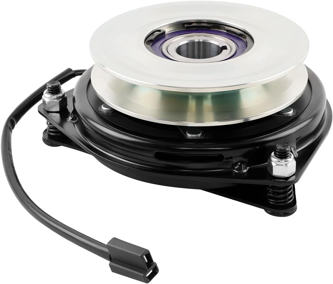 HQPASFY 01001979P Electric PTO Clutch Compatible with Cub Cadet M48, M54, M60, M72, Recon 48, Recon 60, Tank 48, Tank 60, MTD Zero Turn Mowers, ID:1.125", Rotation Counter Clockwise, 1/2" or 5/8" Belt