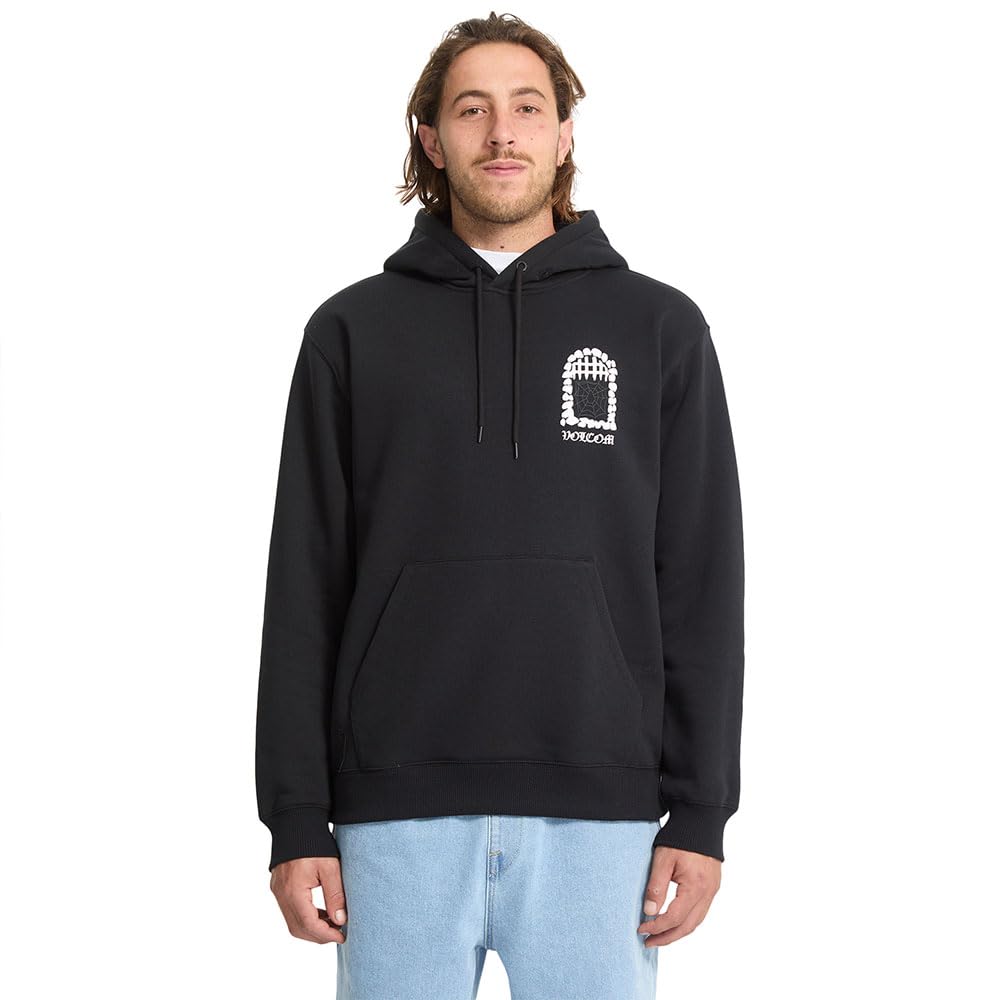 Volcom Noder Hoodie M sweat capuche homme vêtement skate noir m - 8