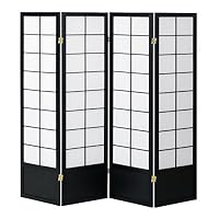 Amazon｜完成品 天然木の和風衝立 4連タイプ 高さ150cm 間仕切り