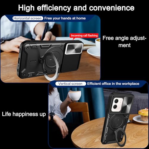 Coque OPPO A5X idéale pour les voyages avec son support vidéo et verre blindé