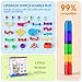 Ifollower Marble Run, 109Pcs Marble Maze Game Building Toys for Kid, Upgrade Mable Track Race Construction STEM Learning Toy, Birthday for Boys Girls Aged 3-12