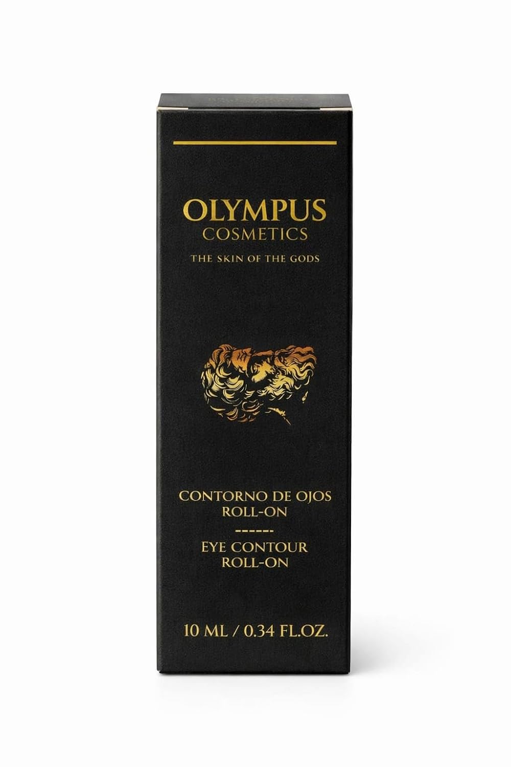 OLYMPUS Eye Contour Roll-On for Men – Caffeine & Eyeseryl Technology – Reduces Under Eye Bags & Dark Circles – Cooling, Fast Absorbing – 10ml