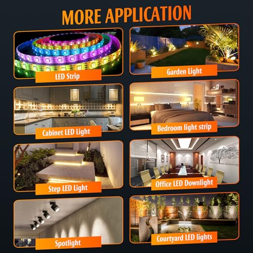 Image of 100W Dimmable LED Driver 24V, 110V-277V AC to 24V DC Led Light Transformer Compatible with lutron and leviton Dimmer, TRIAC /Phase /0-10V /1-10V /Potentiometer /10V PWM 5 in 1 Dimming LED Driver, UL Listed
