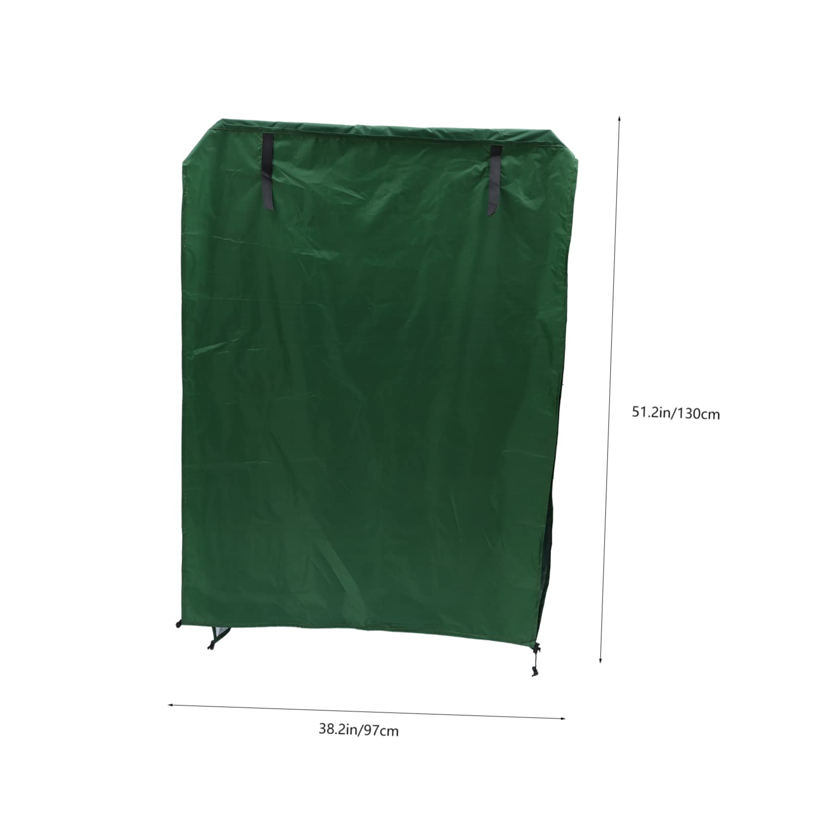 Vogelkäfigabdeckung für Draußen, Regenschutz aus Polyester, Grün