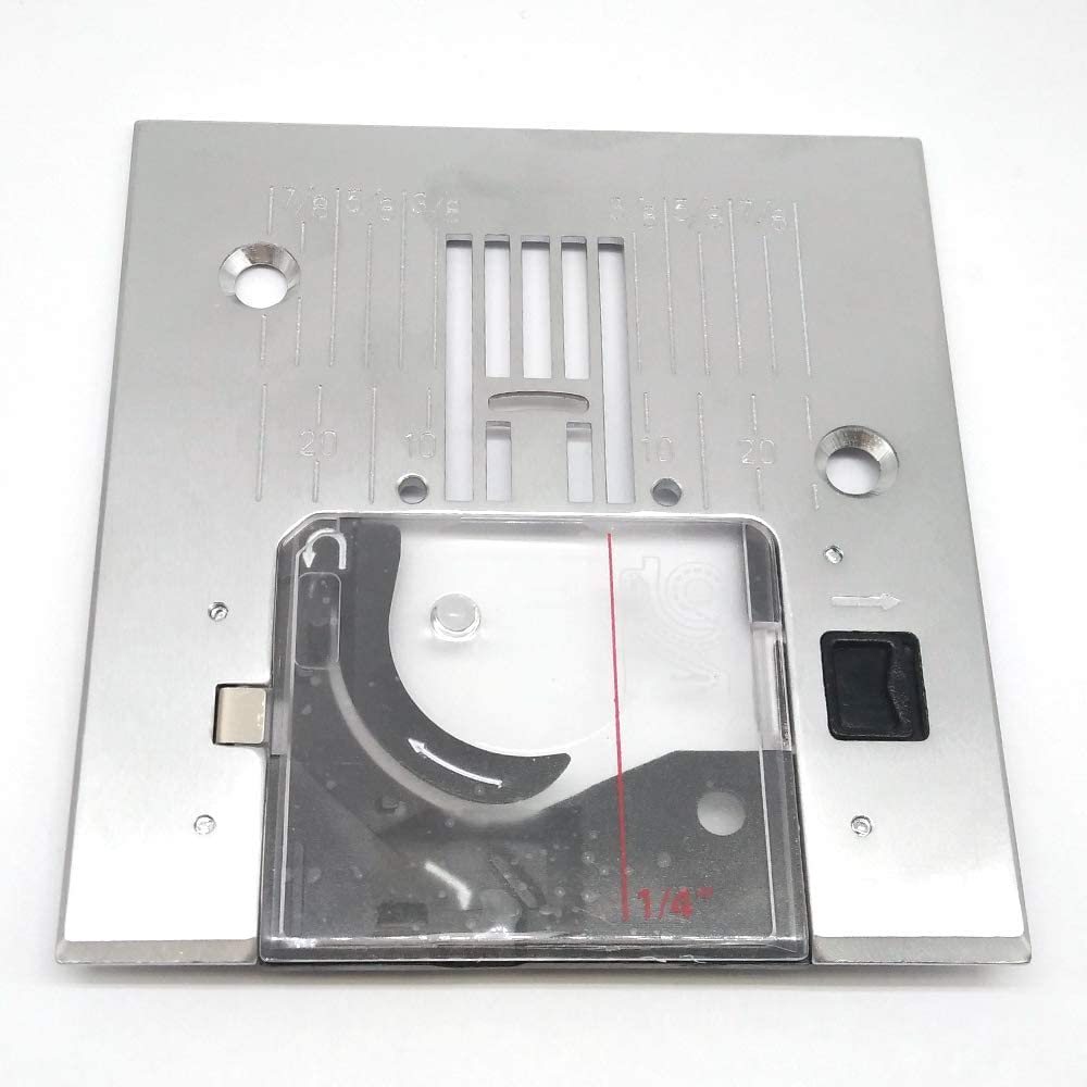 Piastra ago, placca ago copri bobina completa di mascherina vetrino trasparente in plastica per macchina da Cucire Pfaff Passport 2.0, Passport 3.0 | Singer Featherweight C240 | Singer Catania