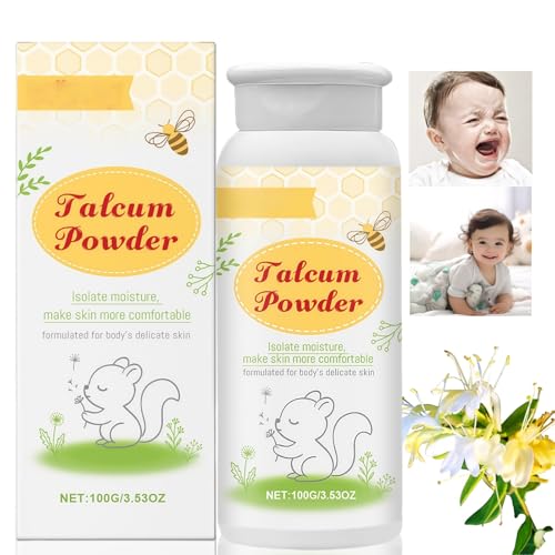 100G Talcum Powder,Liquid Talc,Talc Free Dusting Powder,Dusting Po/wder for Women,Shower Po/wder,Talc Free Pow/der for Women,Gentle and Safe to Touch The Skin,Natural Origin,Ideal for All Skin Types