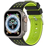 SITAFU Silicone Cinturino Compatibile con Apple Watch 42mm 44mm 45mm 46mm 49mm, Cinturino di Ricambio Regolabile Sport Band per iWatch Series 11 10 9 8 7 6 5 4 3 2 1 SE Ultra