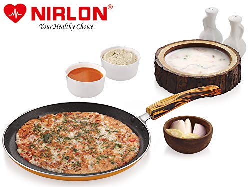 Image of Nirlon Kitchen Accessories for Cooking Non Stick Aluminium Flat Tawa