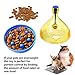 Slow Feeder Pet Toy for Small Animals Cat Dog, Increase IQ, Interactive Portion Control, Royal Blue