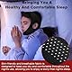 Zhenghebuy Anti Schnarchen Kinnriemen Einstellbare Atmungsaktive,Anti Snoring Chin Strap,Elastisch Halskrause Gegen Kopfband Schlafhilfe Für Besseren Atem Für Männer Und Frauen