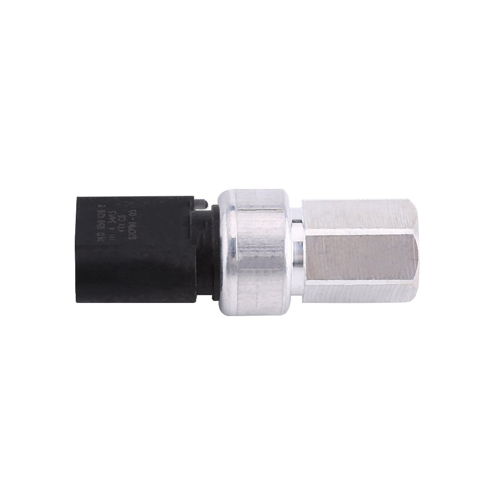 Keenso Pressostat Commutateur Bouton, 1K0959126A Climatisation Capteur de Pression de Voiture Car A/C de Voiture en Alliage d'Aluminium pour