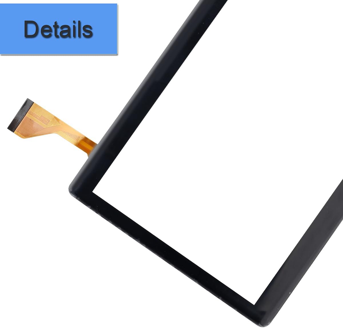 Touch Screen Panel Digitizer (Without LCD Display) Compatible with Zonko K105 HK-D1001 167 * 238mm 10.1 inch with Tools